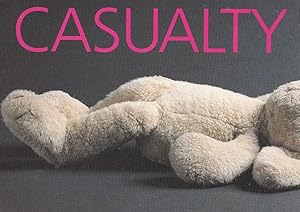 Teddy Bear With Heart Attack In Casualty Hospital Postcard