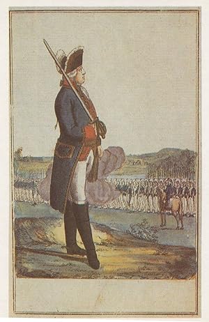 Russian Military Army Unidentified Uniform 1700s 8 Soviet Postcard