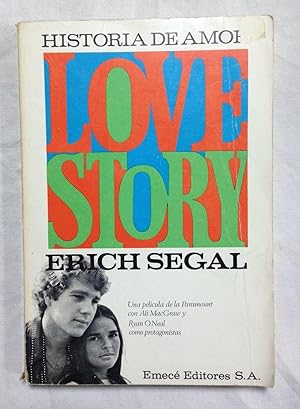 Seller image for LOVE STORY - Historia de amor for sale by Librera Sagasta