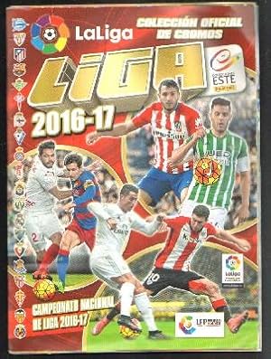 ÁLBUM DE CROMOS. LA LIGA, 2016-17. INCOMPLETO