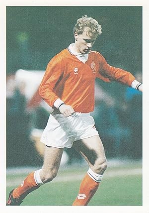 Dennis Bergkamp Holland World Cup Striker Postcard