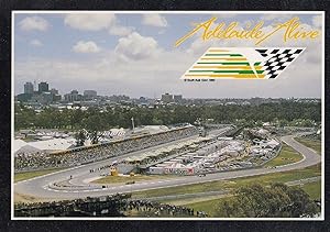 Adelaide Alive Australian Formula 1 Grand Prix Circuit Official 1985 Postcard