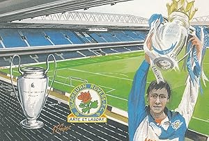 Blackburn Rovers Football Club Ewood Park 1995 Stadium Postcard