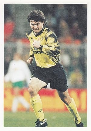 Stephane Chapuisat Switzerland Football International Striker Postcard