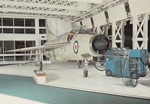 BAC Lightning P18 Military Museum Exhibit War Plane Postcard