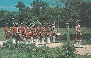 Oglethorpe's Regiment War Of Jenkins Ear Bloody Marsh Film Postcard