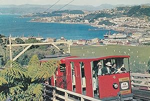 Wellington New Zealand Cable Car Postcard