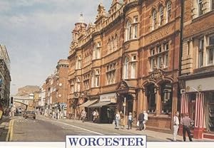 Magpie Records Worcester LP & Music Shop Postcard