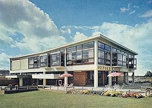 Oxford Motel Godstow Road Roundabout 1970s Postcard