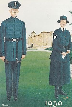 Essex First Policewoman Police Colchester Saffron Walden 1930s Uniform Postcard