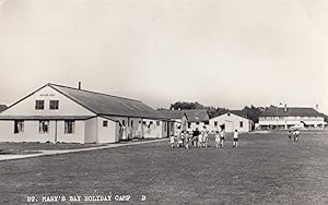 St Marys Bay Holiday Camp Chalets Kent Real Photo Postcard