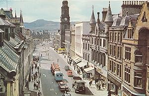 Esso Petrol Lorry at Inverness High Street 1970s Postcard