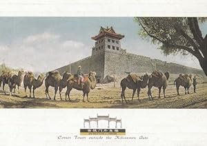 Corner Tower Outside Xibianmen Gate Peking Chinese Postcard