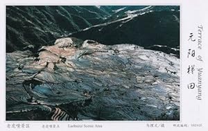 Laohuzui Scenic Area Aerial Terrace Of Yuanyang China Postcard