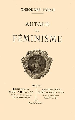 Seller image for Autour du Fminisme. for sale by Antiquariat Les-art
