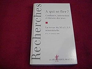 Seller image for A qui se fier ? Collectif for sale by Bibliopuces