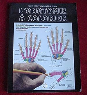 Seller image for L'Anatomie  colorier Kapit for sale by Bibliopuces