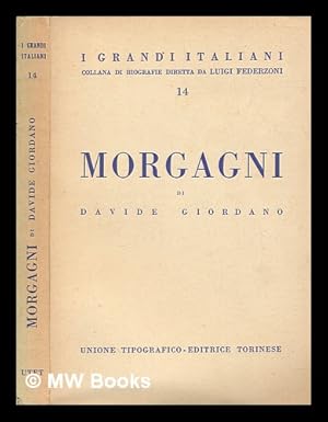 Image du vendeur pour Giambattista Morgagni / Davide Giordano mis en vente par MW Books Ltd.