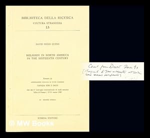 Seller image for Religion in North America in the Sixteenth Century for sale by MW Books Ltd.