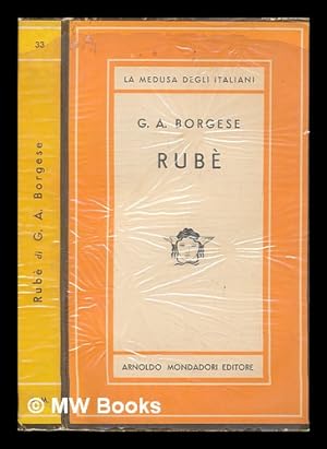 Immagine del venditore per Rub : romanzo / di G.A. Borgese venduto da MW Books Ltd.