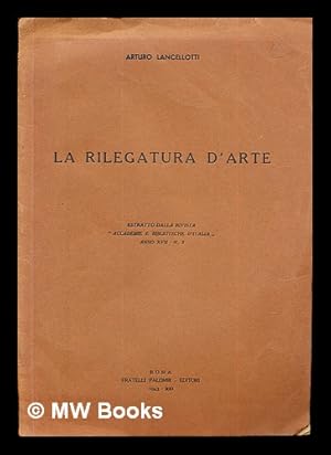 Image du vendeur pour La Rilegatura D'Arte mis en vente par MW Books