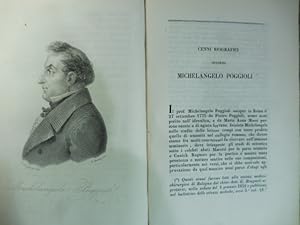 Cenni biografici intorno Michelangelo Poggioli