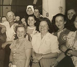 VINTAGE GO CHICAGO CUBS GO JACKET SWEATER 1940s VERNACULAR PHOTOGRAPHY OLD PHOTO