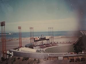 VINTAGE 1966 CANDLESTICK PARK BASEBALL SAN FRANCISCO CA COCA COLA SIGN OLD PHOTO