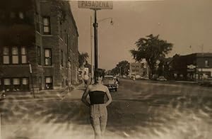 VINTAGE ARTISTIC VERNACULAR PHOTOGRAPHY PHOTO PASADENA CA? MAGICAL STREET GIRL