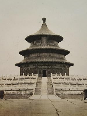 ANTIQUE 1920s PEKING CHINA TEMPLE OF HEAVEN ARTISTIC AMERICAN AMATEUR RARE PHOTO