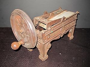 ANTIQUE GERMAN NUDELMASCHINE NOODLE CUTTER 19th CENTURY CHEF FOOD PASTA HISTORY