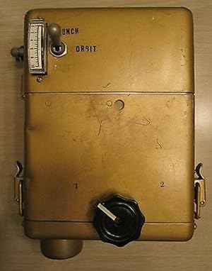 VINTAGE ROCKET LAUNCHER CONTROL PANEL AIR SPACE DEFENSE CO FL NASA UNIVERSITY MI