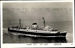 Ansichtskarte / Postkarte Dampfer Cote d'Azur, SNCF