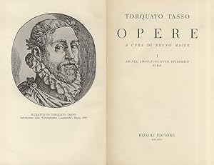 Immagine del venditore per [Introduzione a:] Torquato Tasso. Opere, a cura di Bruno Maier. venduto da Libreria Oreste Gozzini snc