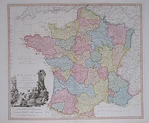 France Divided into Provinces.
