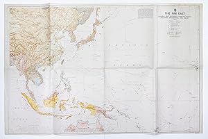 The Far East General Map showing Communications, Political Boundaries, and Relief 1944. Restricte...