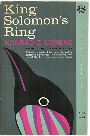 Seller image for King Solomon's Ring for sale by Sabra Books