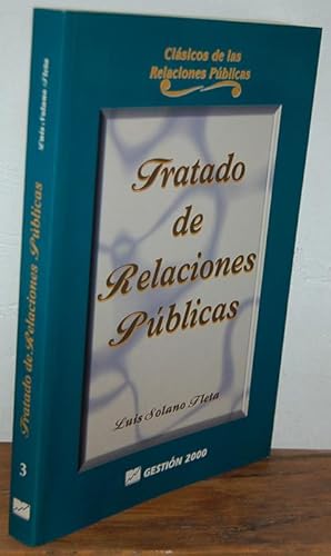 Seller image for TRATADO DE RELACIONES PBLICAS for sale by EL RINCN ESCRITO