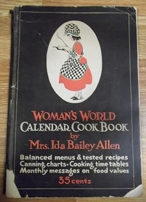 Bild des Verkufers fr Woman's World Calendar Cook Book zum Verkauf von Bev's Book Nook