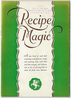 Seller image for Recipe Magic for sale by cookbookjj