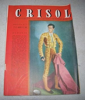Imagen del vendedor de Crisol: Sintesis de Publicaciones Latinas y de Interes Mundial Numero 17, Agosto 1952 a la venta por Easy Chair Books