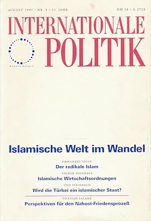 Imagen del vendedor de Internationale Poltik 1997, Nr. 8, 52. Jahr. a la venta por Fundus-Online GbR Borkert Schwarz Zerfa
