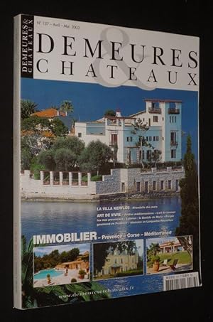 Immagine del venditore per Demeures et chteaux (n137, avril-mai 2003) : Immobilier Provence Corse Mditerrane - Villa Kerylos venduto da Abraxas-libris