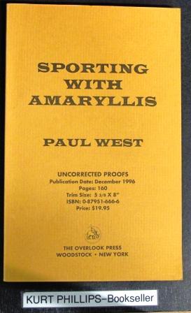 Seller image for Sporting With Amaryllis for sale by Kurtis A Phillips Bookseller