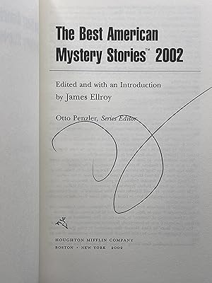 Image du vendeur pour THE BEST AMERICAN MYSTERY STORIES 2002. mis en vente par Bookfever, IOBA  (Volk & Iiams)