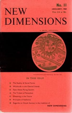 Seller image for NEW DIMENSIONS: VOLUME 2, NO. 11, JANUARY 1965 for sale by By The Way Books