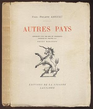 Image du vendeur pour Autres Pays. Morceaux avec des Bois et Ornements dessins et gravs par Henry Bischoff. mis en vente par Versand-Antiquariat Rainer Richner