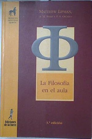 Imagen del vendedor de La filosofa en el aula a la venta por Almacen de los Libros Olvidados