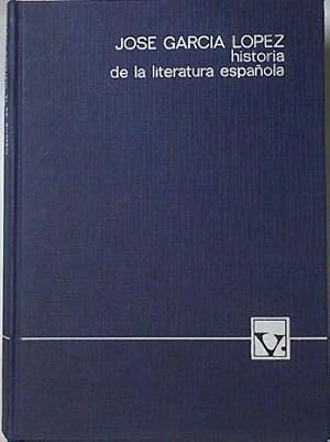 Seller image for Historia De La Literatura Espaola for sale by Almacen de los Libros Olvidados