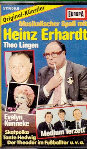 Musikalischer Spaß mit Heinz Erhardt, Theo LIngen, Evelyn Künneke und das Medium Terzett.